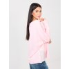Dámska blúzka over size svetlo-ružová IT-BZ-6527.64 (Farba Svetlo-ružová, Veľkosť ONE SIZE)