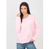Dámska blúzka over size svetlo-ružová IT-BZ-6527.64 (Farba Svetlo-ružová, Veľkosť ONE SIZE)