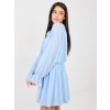 Dámske svetlo-modre šaty elegantné kód produktu MI-SK-A1554.67 (Farba Svetlo-modrá, Veľkosť ONE SIZE)