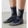 Čierno-biele teplé ponožky Sella ASP6-30 NAVY 39-42 - GM (Veľkosť 39-42)