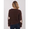 Dámsky sveter farba Hnedá kód MO-SW-1216.71 (Farba Hnedá, Veľkosť ONE SIZE)