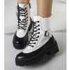 Traperi White Norra D19-78012 WHITE (Veľkosť 38)