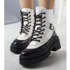 Traperi White Norra D19-78012 WHITE (Veľkosť 38)