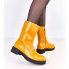 Dámske členkové topánky oranžové kód D6995B - GM D6995B ORANGE 38 - GM (Veľkosť 38)