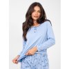 Dámske Pyžamo farba Svetlo-modrá kód DU-PI-FP-007.69 (Farba Svetlo-modrá, Veľkosť XL)