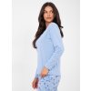 Dámske Pyžamo farba Svetlo-modrá kód DU-PI-FP-007.69 (Farba Svetlo-modrá, Veľkosť XL)