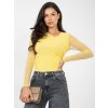 Dámske body žltá IT-BO-21601-1.89 (Farba Žltá, Veľkosť ONE SIZE)