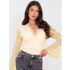 Dámske body svetlo-žltá IT-BO-22160.01 (Farba Svetlo-žltá, Veľkosť ONE SIZE)