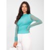 Dámska blúzka formálny štýl tyrkysová IT-BZ-21830.04 (Farba Tyrkysová, Veľkosť ONE SIZE)