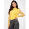 Dámska blúzka formálny štýl žltá IT-BZ-21830.04 (Farba Žltá, Veľkosť ONE SIZE)