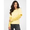 Dámska blúzka s čipkou svetlo-žltá IT-BZ-22128.27 (Farba Svetlo-žltá, Veľkosť ONE SIZE)
