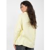 Dámska blúzka košeľová svetlo-žltá IT-BZ-6697.30 (Farba Svetlo-žltá, Veľkosť ONE SIZE)