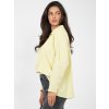 Dámska blúzka košeľová svetlo-žltá IT-BZ-6697.30 (Farba Svetlo-žltá, Veľkosť ONE SIZE)