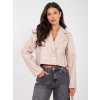 Dámska Bunda farba Béžová kód IT-KR-FL9719-1.36 (Farba Béžová, Veľkosť ONE SIZE)