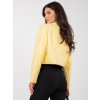 Dámska Bunda farba Svetlo-žltá kód IT-KR-FL9719-1.36 (Farba Svetlo-žltá, Veľkosť ONE SIZE)