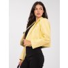 Dámska Bunda farba Svetlo-žltá kód IT-KR-FL9719-1.36 (Farba Svetlo-žltá, Veľkosť ONE SIZE)
