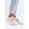 Dámské tenisky z ekokůže béžové Avanalis (Veľkosť 36)