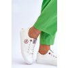 Dámské Cross Jeans Fabric Sneakers LL2R4043 Bílé (Veľkosť 36)