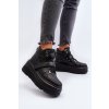 Zazoo 3392/X Dámské Kožené Sportovní Boty na Platformě Černé (Veľkosť 36)