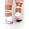 Dámske klasické nízke tenisky big star dd274336 bile / DD274336 WHITE (Veľkosť 36)