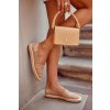 Klasické dámské espadrilky prolamované nude Catris (Veľkosť 38)
