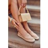 Klasické dámské espadrilky prolamované nude Catris (Veľkosť 38)