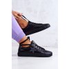Kožené tenisky Star Big Star JJ274243 Black (Veľkosť 37)