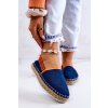 Nazouvací espadrilky Big Star JJ274877 Námořnická modré (Veľkosť 37)