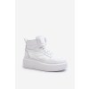 Zazoo 3392/X Dámské Kožené Sportovní Boty Na Platformě Bílé (Veľkosť 36)