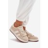 Dámské Tenisky Z z eko semišue Béžové Arlenina (Veľkosť 36)