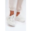 Dámské Sportovní Boty Sneakers Na Tlusté Podešvi Bílé Prononice (Veľkosť 36)