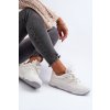 Dámske tenisky na platforme biele etnaria / JS04 WHITE (Veľkosť 36)