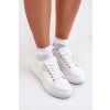 Dámské Tenisky Na Platformě Eko Kůže Bílé Lelandine (Veľkosť 37)