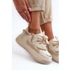 Dámské sportovní boty tenisky béžové Phyrena (Veľkosť 37)