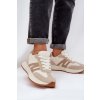 Dámské Sportovní Boty Na Platformě Béžové Emidi (Veľkosť 36)