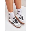 Nízké Tenisky Dámské Bílá-Černá Loredis (Veľkosť 37)