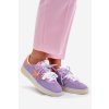 Nízké Dámské Sportovní Boty Fialové Zelevelis (Veľkosť 36)