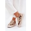 Sportovní obuv dámské sneakers leopardí béžovo-hnědé Galabis (Veľkosť 37)