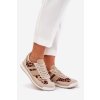 Sportovní obuv dámské sneakers leopardí béžovo-hnědé Galabis (Veľkosť 37)