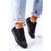 Dámske klasické tenisky čierne omerta / XL03/JD05P ALL BLK (Veľkosť 39)