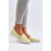 Dámské tenisky slip-on žluté Adrancia (Veľkosť 37)