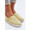 Dámské tenisky slip-on žluté Adrancia (Veľkosť 37)