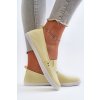 Dámské tenisky slip-on žluté Adrancia (Veľkosť 37)