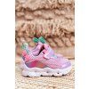 Detské fialové tenisky NJSK B011105220 L.PURPLE (Veľkosť 19)