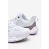 Dámske ľahké športové členkové topánky memory foam system big star ll274297 biele / LL274297 BIAŁY (Veľkosť 38)