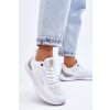 Dámske ľahké športové členkové topánky memory foam system big star ll274297 biele / LL274297 BIAŁY (Veľkosť 38)