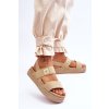 Dámske Sandále big star ll274858 béžové / LL274858 BEŻ (Veľkosť 37)