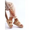 Dámske Sandále big star ll274858 béžové / LL274858 BEŻ (Veľkosť 37)