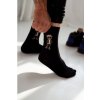 Pánske ponožky  čierne kód sk.41173 / (Veľkosť 39-42)
