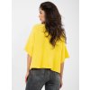 Dámsky sveter farba Žltá kód IT-SW-0811.88P (Farba Žltá, Veľkosť ONE SIZE)